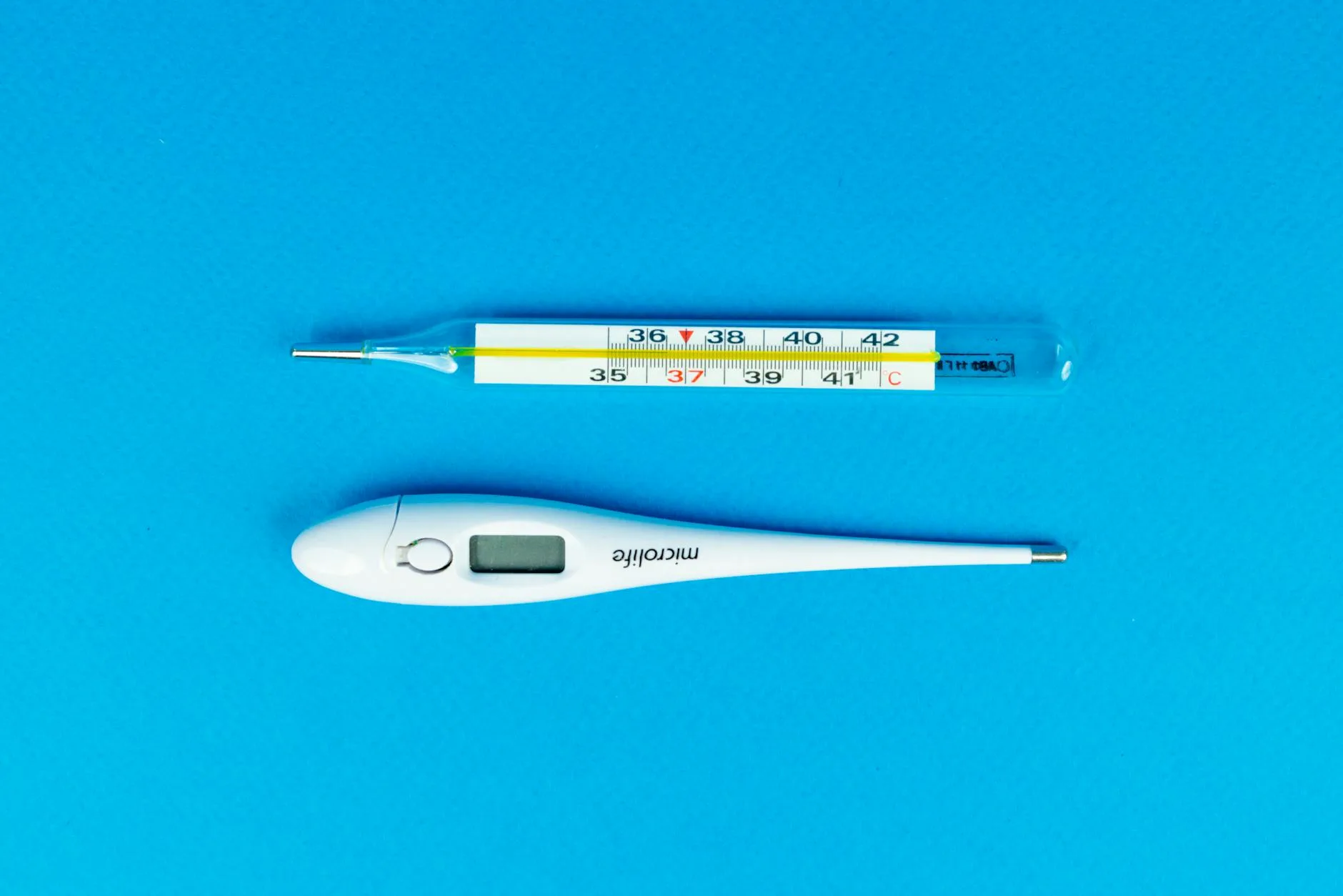 Room thermometer showing nursery temperature